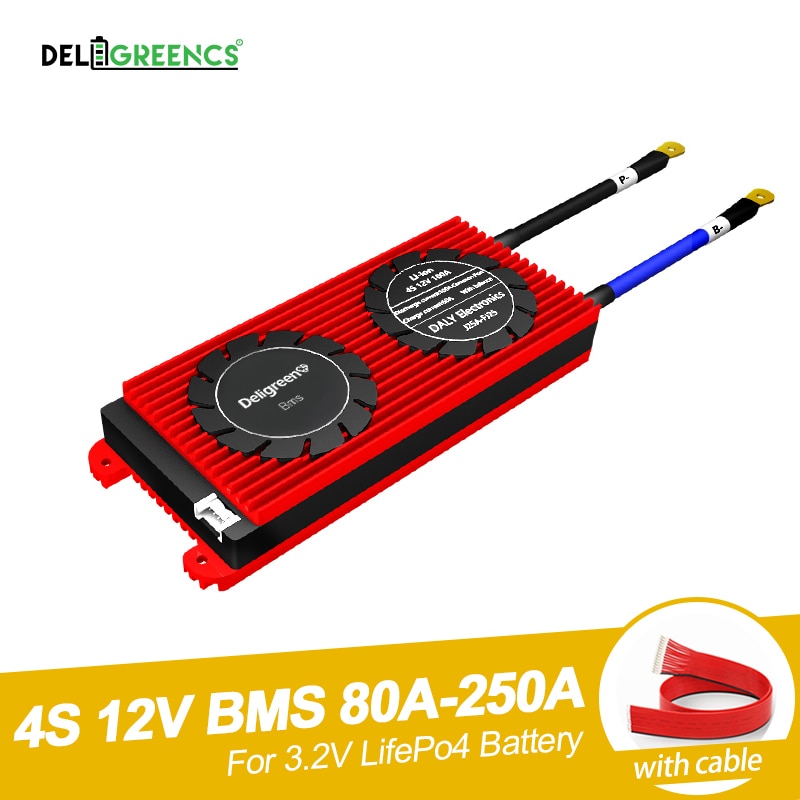 Deligreen-BMS 4s 12V 80A 100A 120A 200A PCB BMS, 3.2..